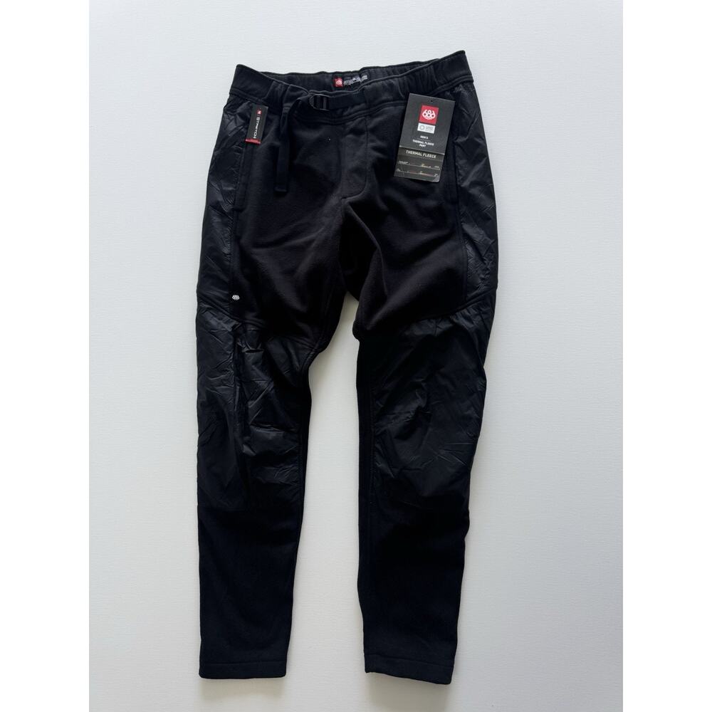 686 Thermal Fleece Pants Men’s Black Medium